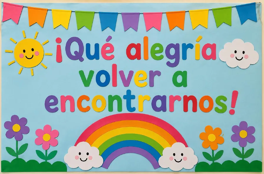 Ideas fáciles para la cartelera de regreso
