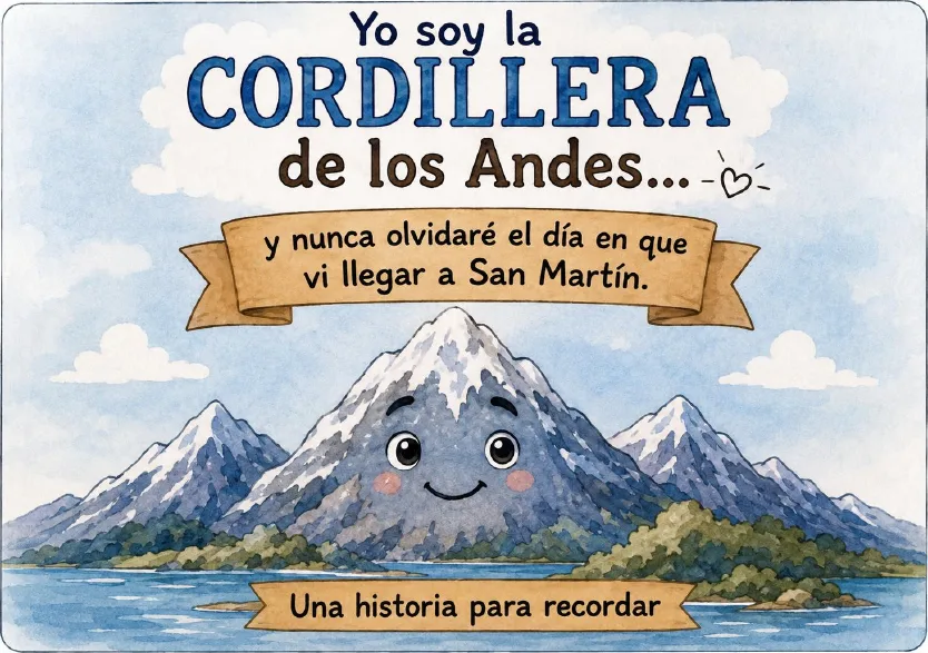 Portada del relato Yo soy la cordillera de los Andes