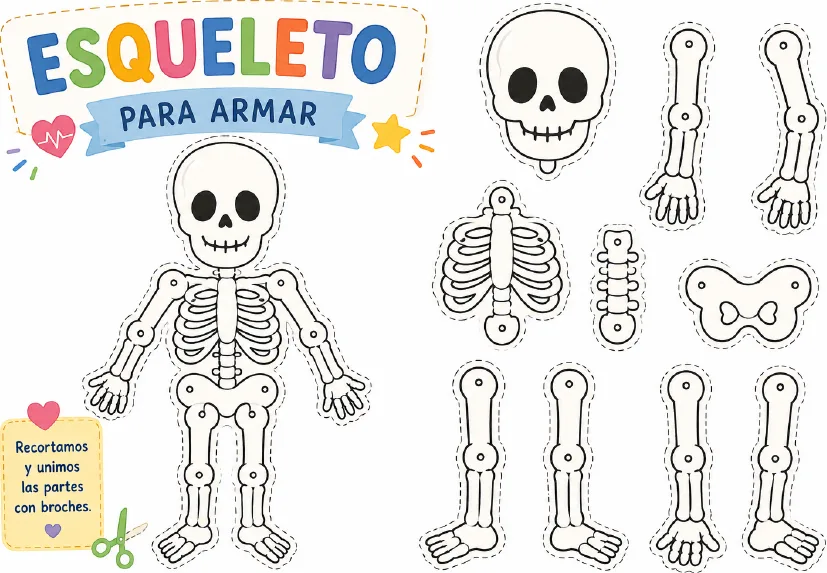 Esqueleto para armar