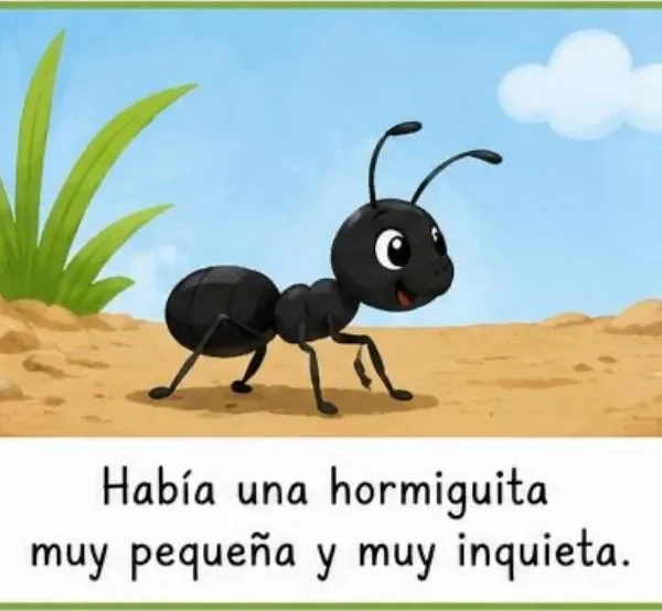 La hormiguita trabajadora