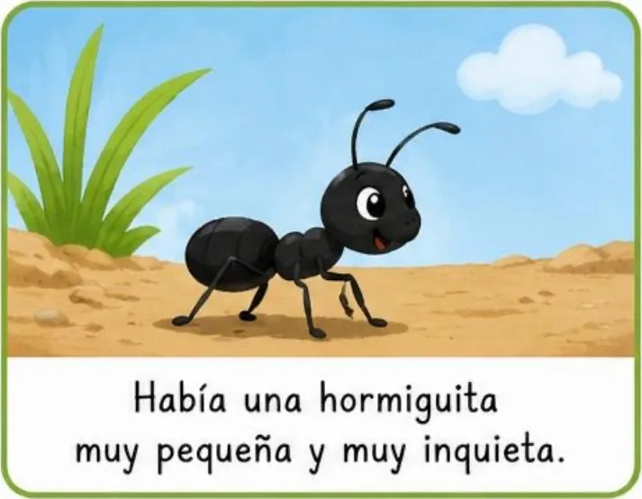 La hormiguita trabajadora
